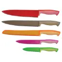 CUCHILLOS DE COLORES BLISTER 5 PIEZAS - Y401-CO05