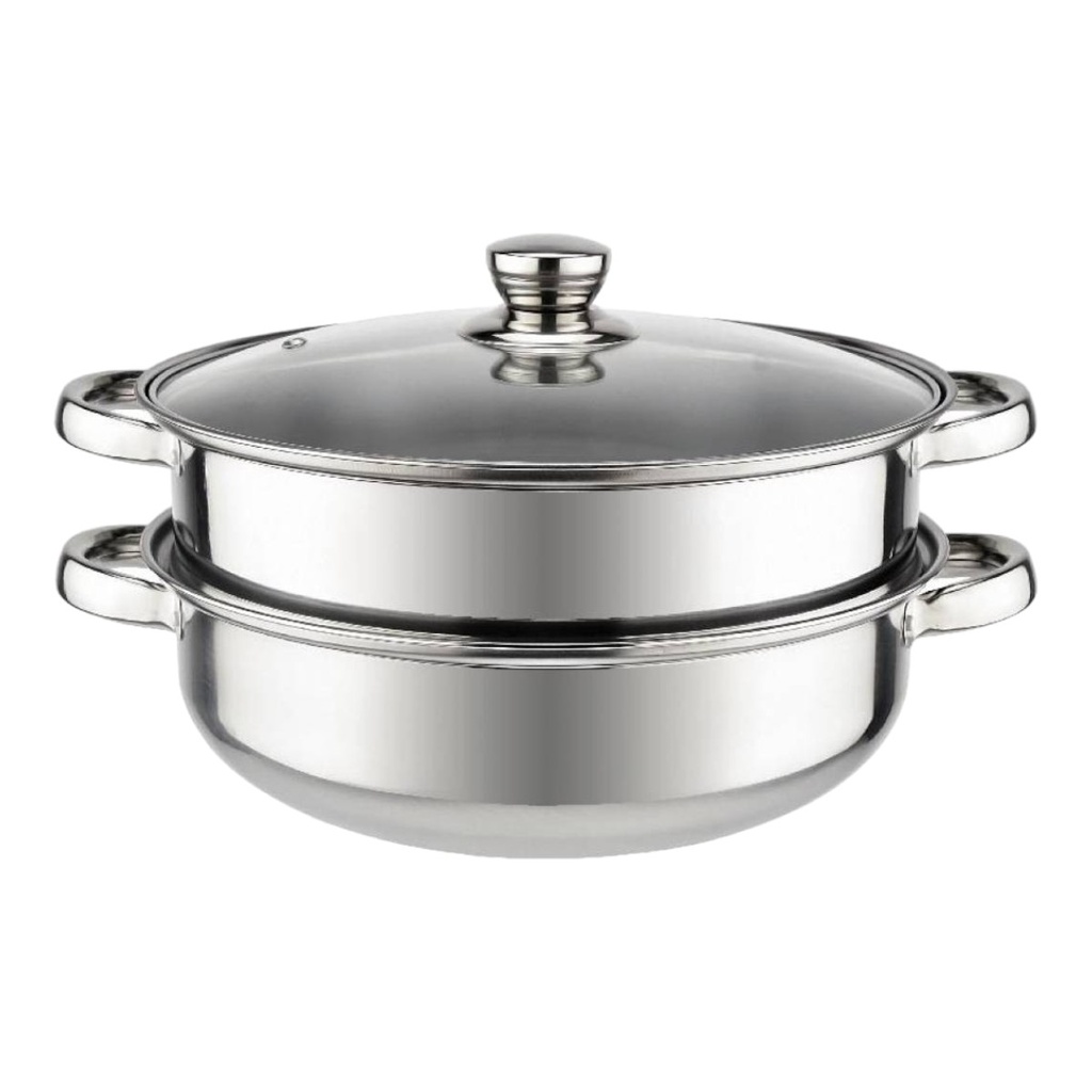 [058718] OLLA VAPORERA ACERO INOXIDABLE 28 cm - Y20005