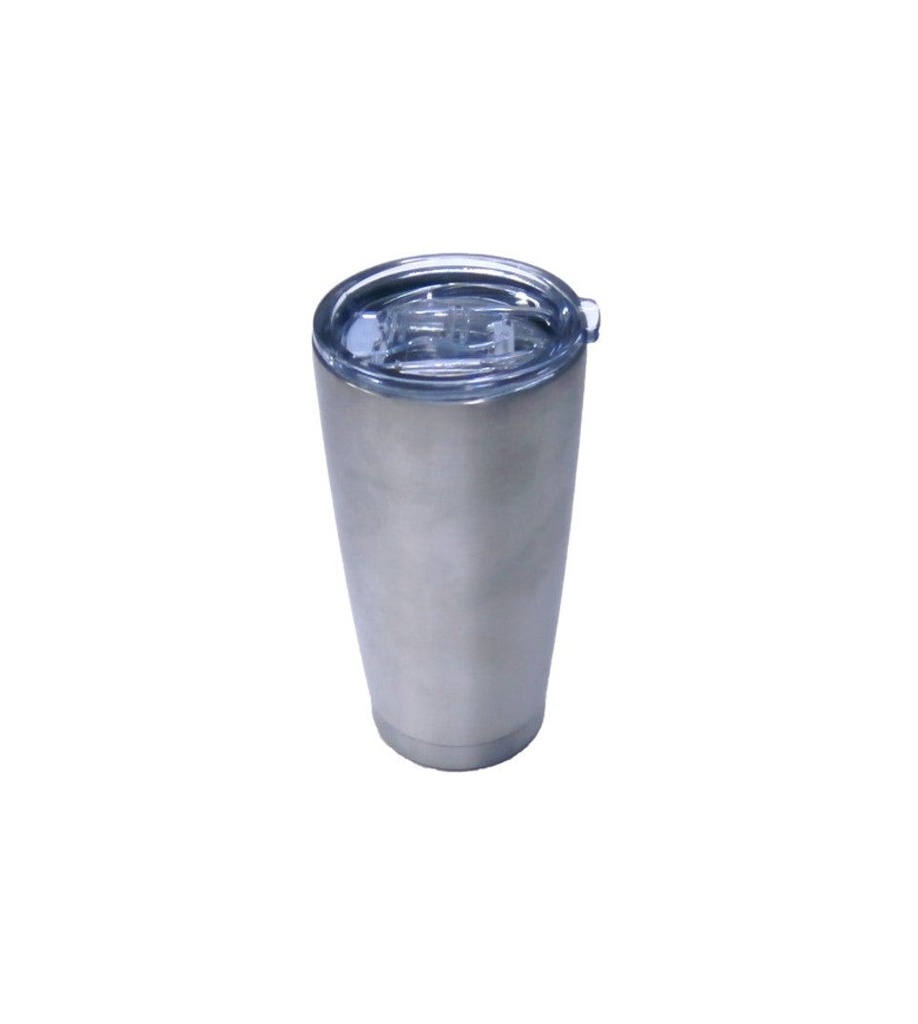 [058761] VASO TERMO DE ACERO INOXIDABLE GRIS 20 oz - 150-101-020