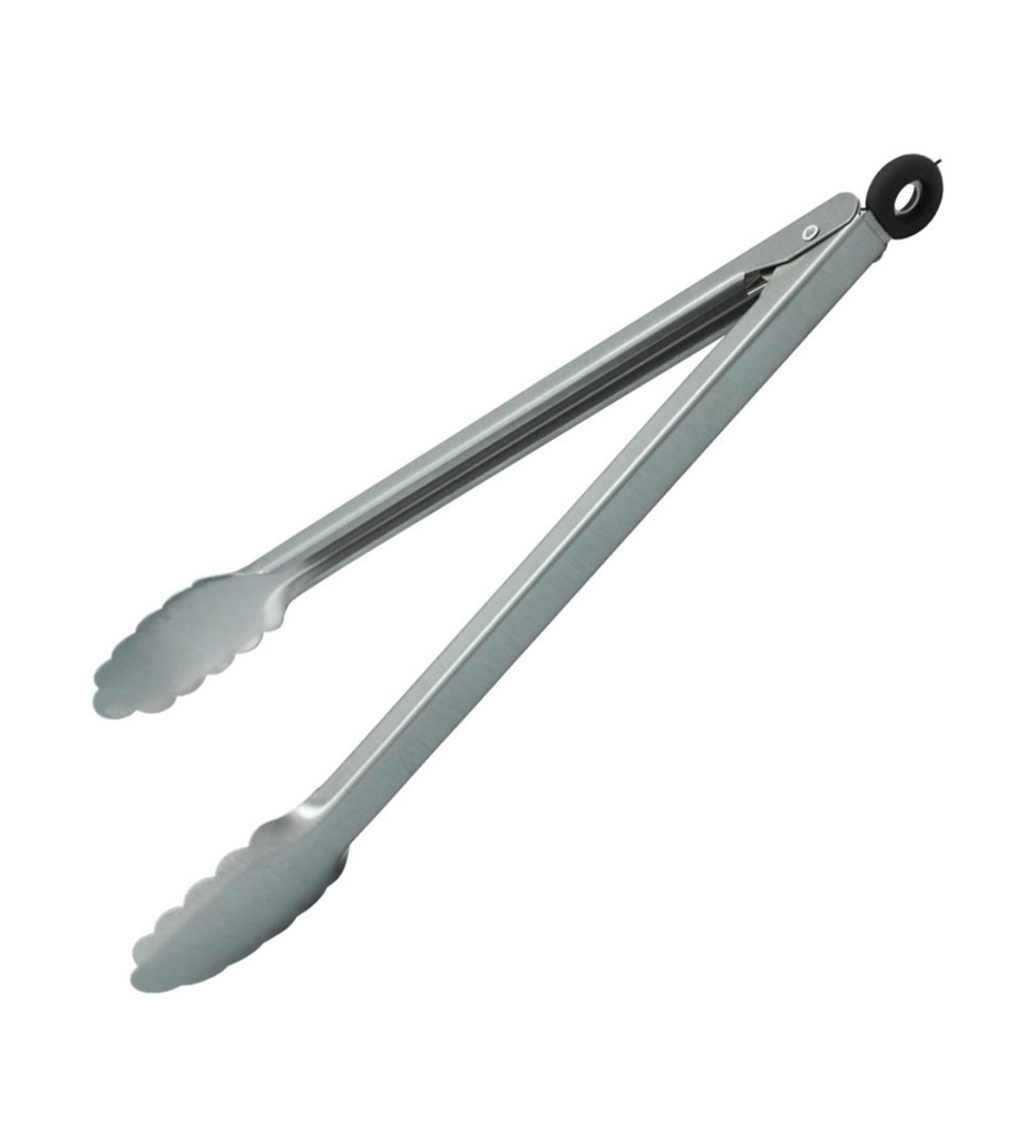 PINZAS DE ACERO INOXIDABLE 14" LUJO - 020-001-052