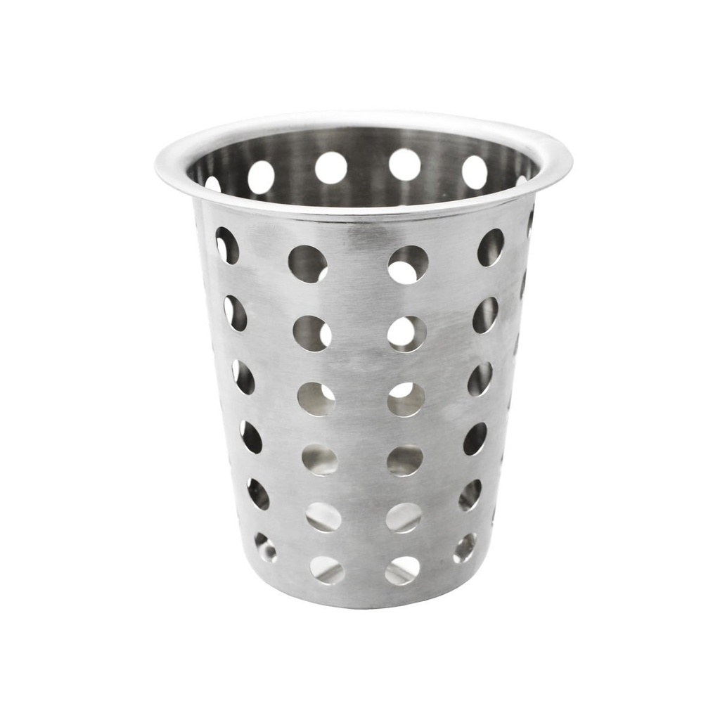 CILINDRO PORTA CUBIERTOS PERFORADO AC. INOX. - 146-003-008