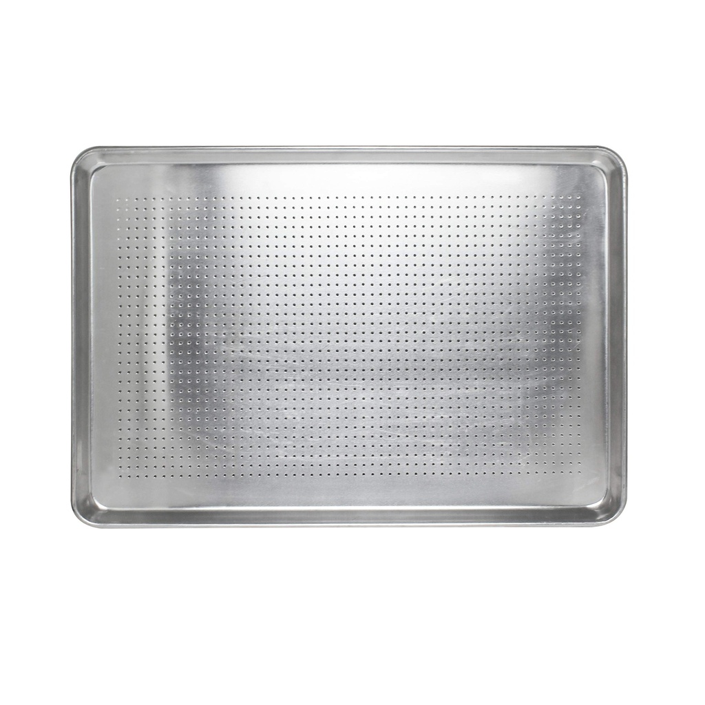 [051051] CHAROLA DE ALUMINIO PERFORADA TAMAÑO 1/1 DE 45cm x 65 cm - DS0365 / ALSP1826PF