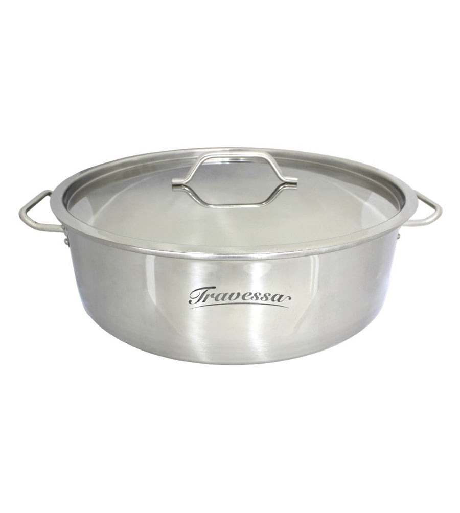 BUDINERA INSTITUCIONAL DE ACERO INOXIDABLE 57 L 60x20cm - 141-002-003
