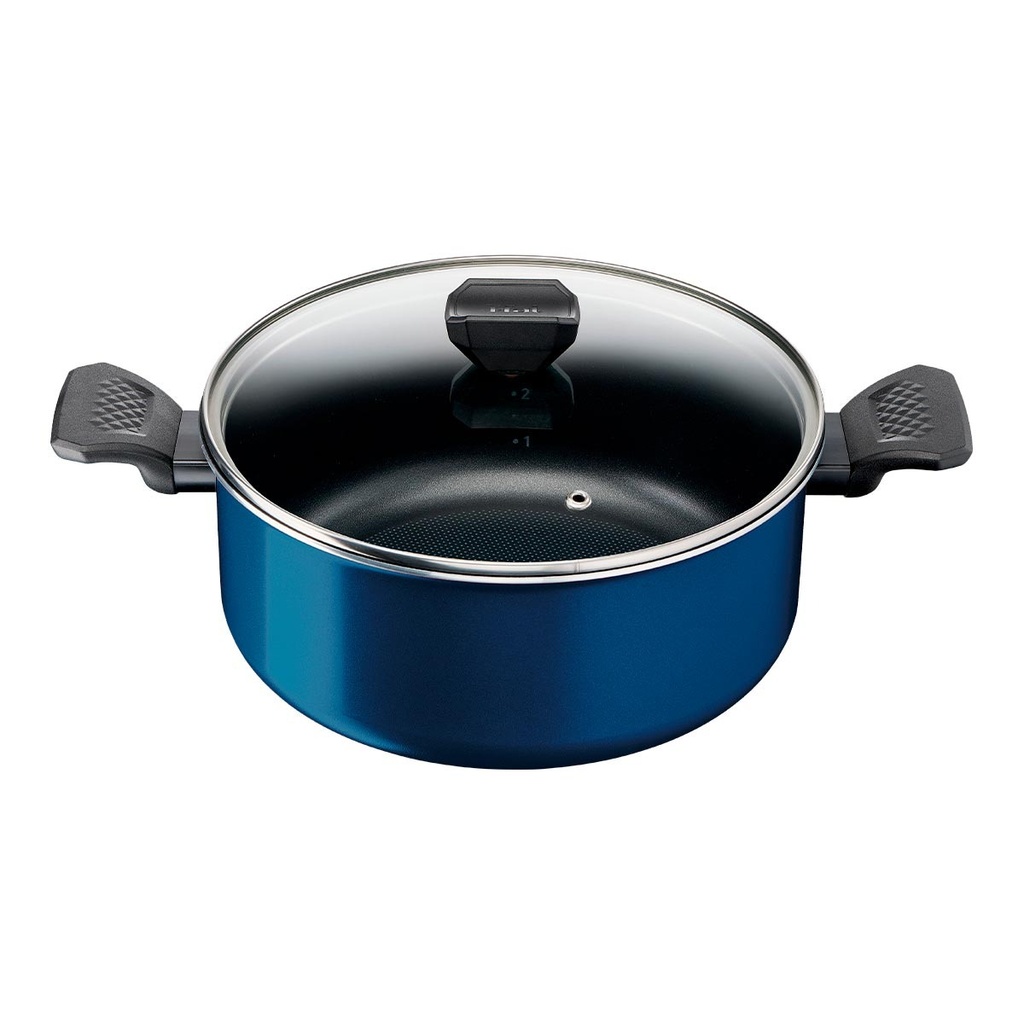 [054859] OLLA C/TAPA AZUL BEGINNERS 24cm #TFA3404682