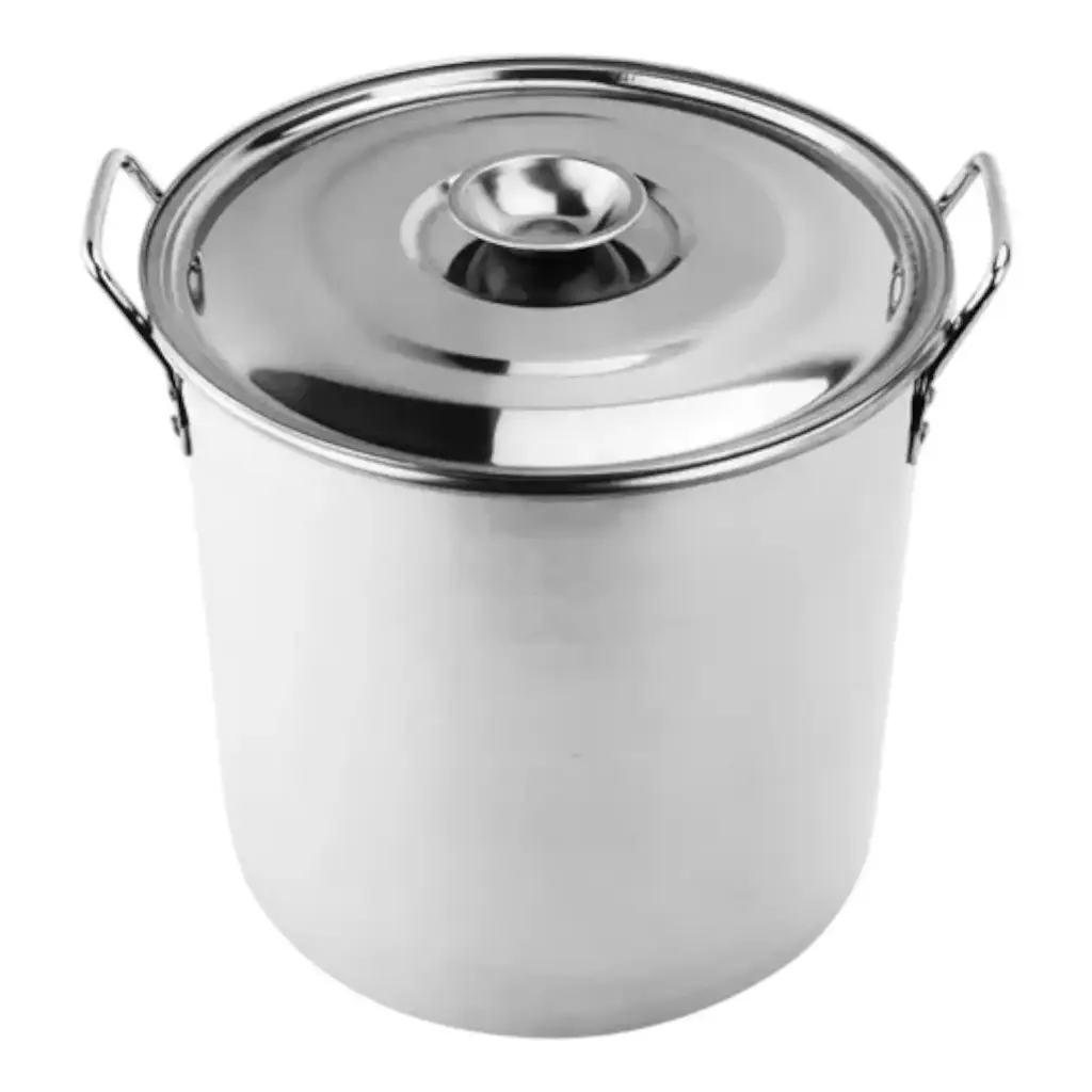 OLLA ALTA DE ACERO INOXIDABLE 88 LITROS / 50 x 48 cm - Y202-OA50