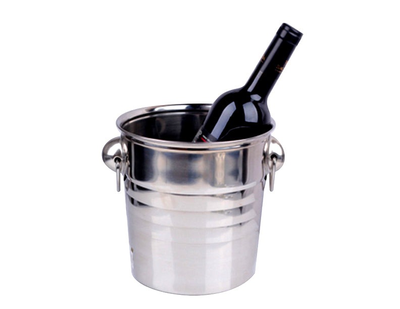 [055940] HIELERA CHAMPAÑERA DE ACERO INOXIDABLE 5 LITROS - 146-005-001