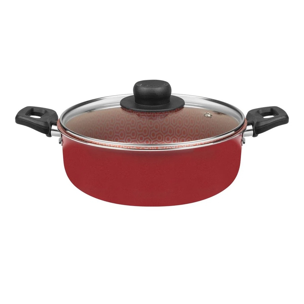 CACEROLA 20 cm / 2 L ROJO ECKO CLASSIC No 67465