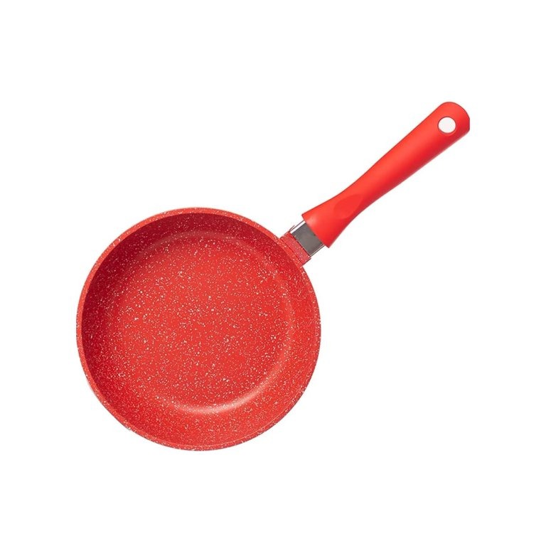 [060509] SARTEN DE ALUMINIO ULTRA MARMOLEADO ROJO DE 28 cm - Z610R