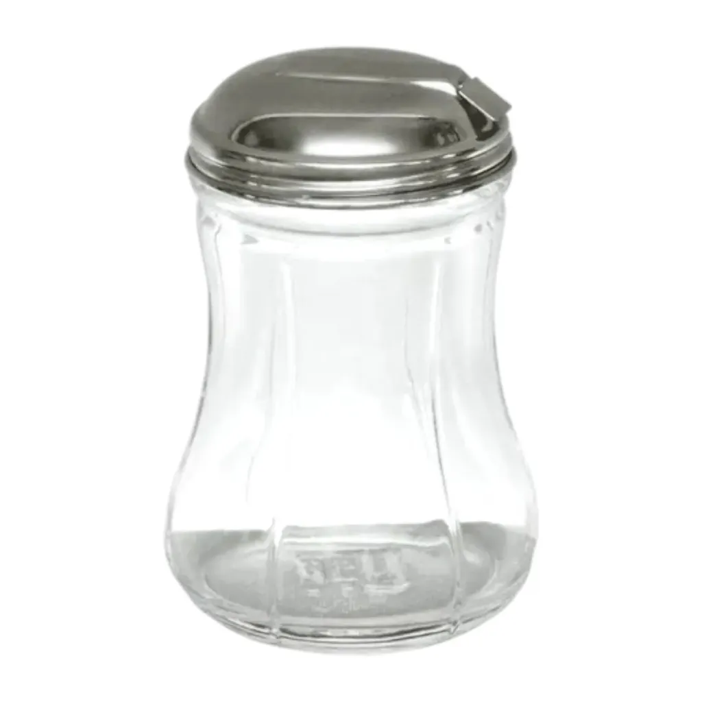 [001387] AZUCARERA URIA CON TAPA DE ACERO INOXIDABLE 355 ml - 110