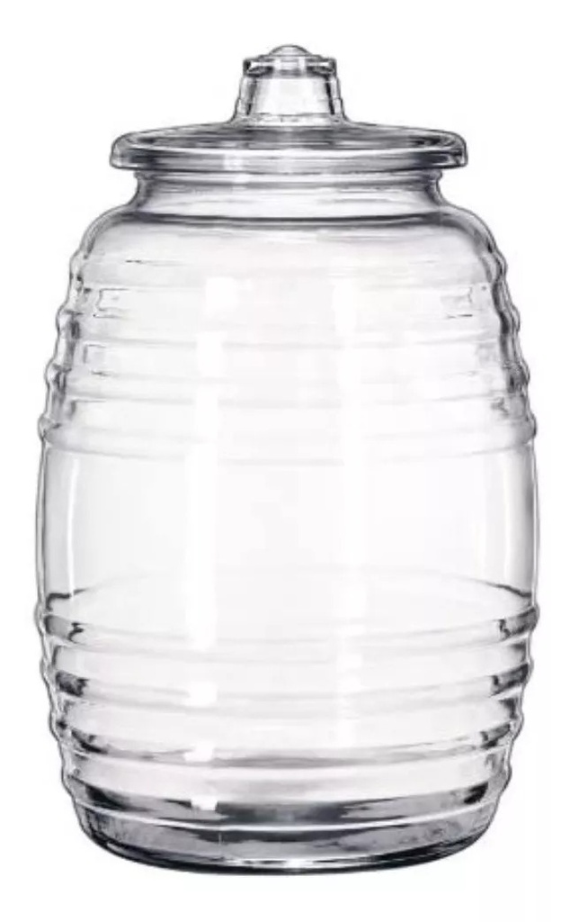 [010270] BARRIL CON TAPA DE VIDRIO LUNITA 20L #9610 - 1717089