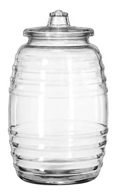 BARRIL CON TAPA DE VIDRIO LUNITA 9.2L #9606 - 1717088