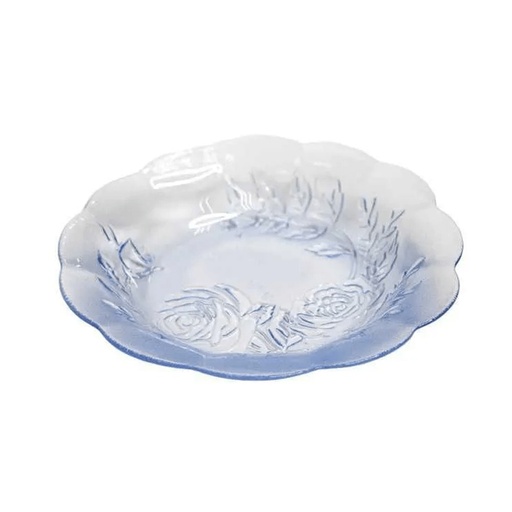 [011456] PLATO HONDO ROSAS MISTY BLUE No 826