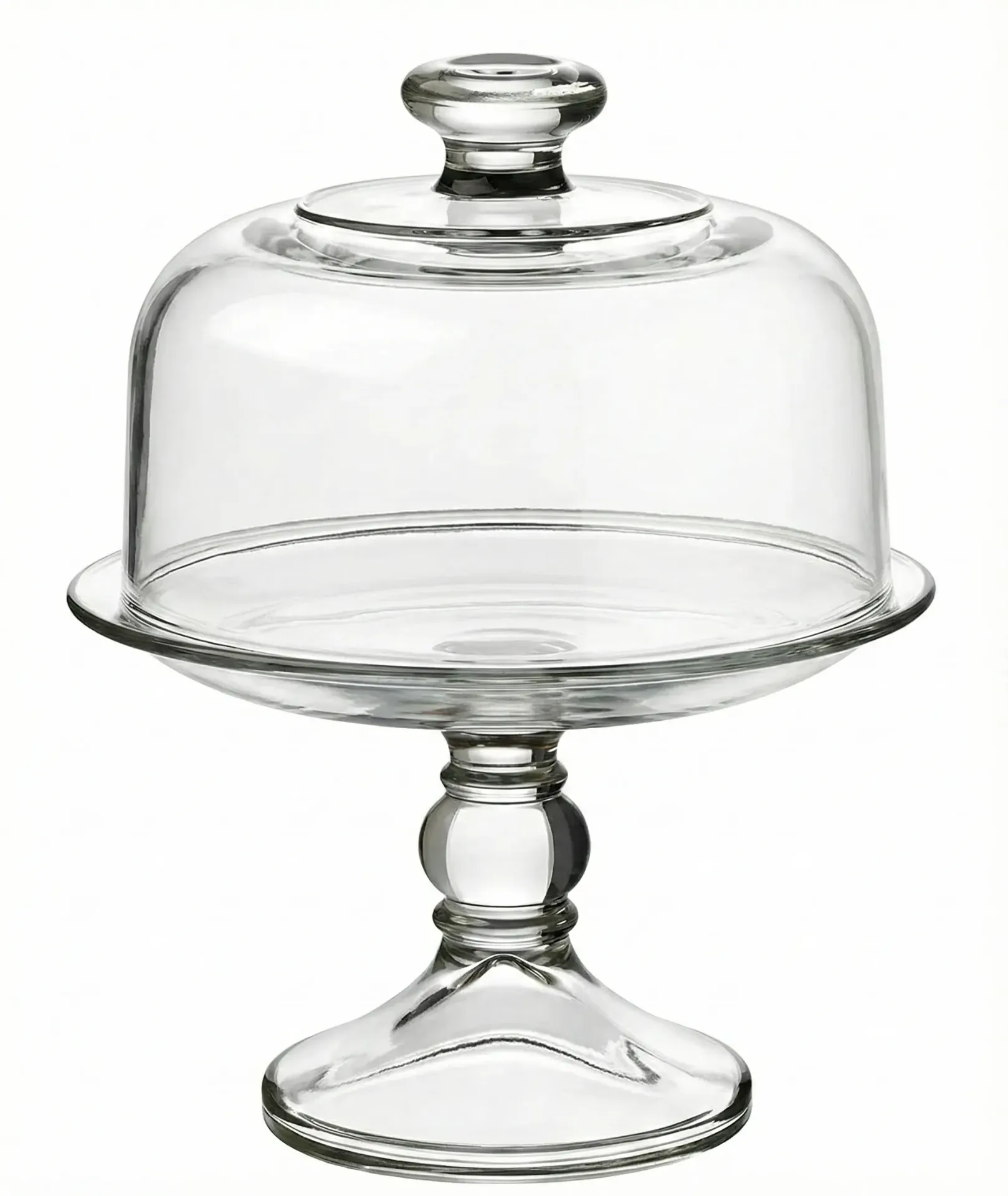 [039756] PLATO DE SERVICIO LIBBEY SELENE CON DOMO Y PIE  #8114 - 1723464