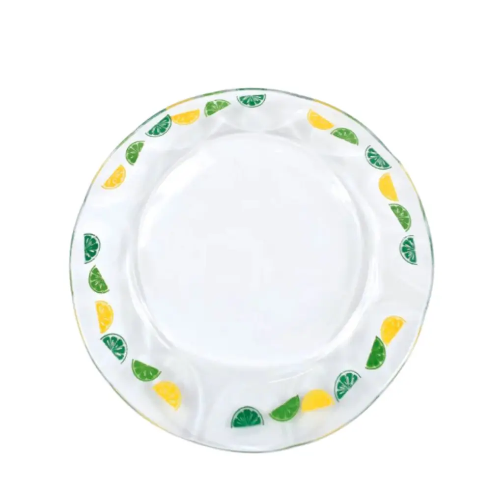 PLATO ARCOS HONDO DECORADO LIMONES #0778 - 1800776