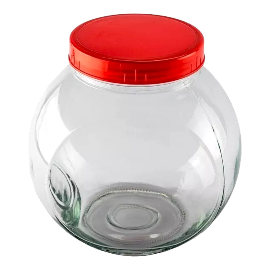 FRASCO MULTIPOSICIONES DE VIDRIO BH DE 1.6L - ES004-1.6