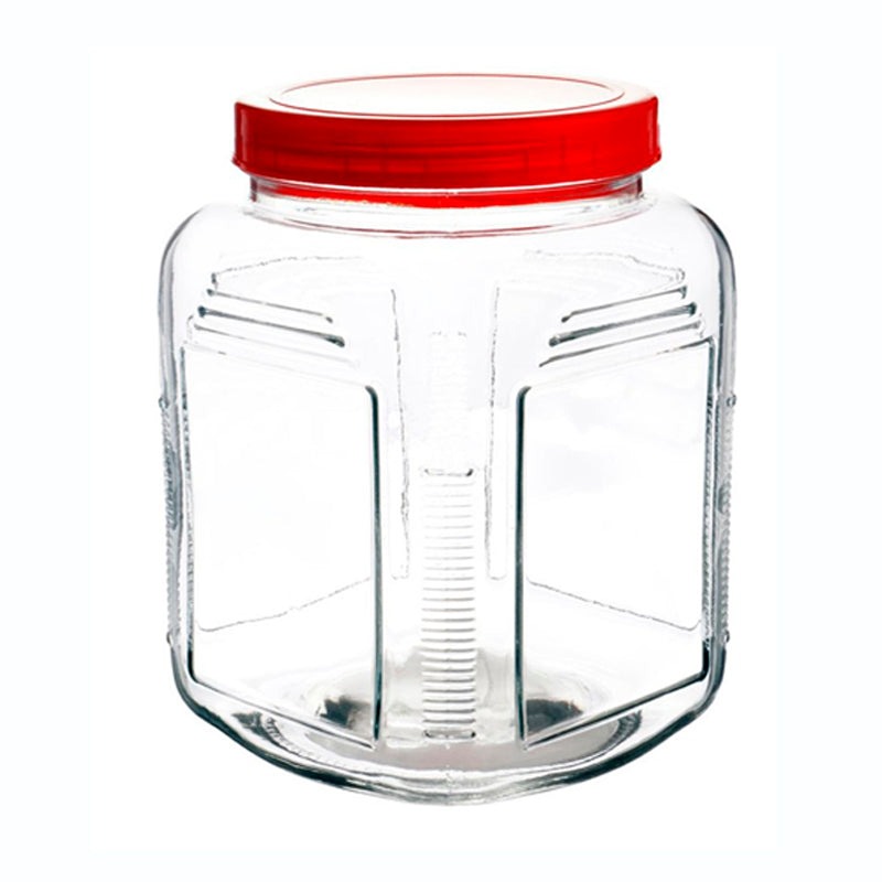 FRASCO CUADRADO DE VIDRIO 6L - ES005-6