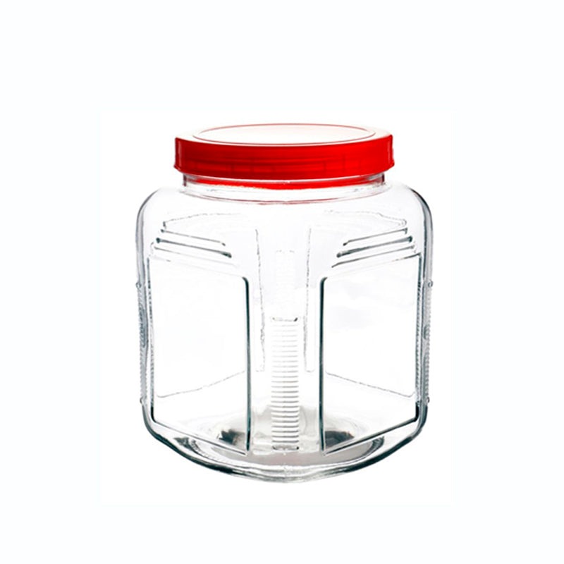 FRASCO CUADRADO DE VIDRIO 3L - ES005-3