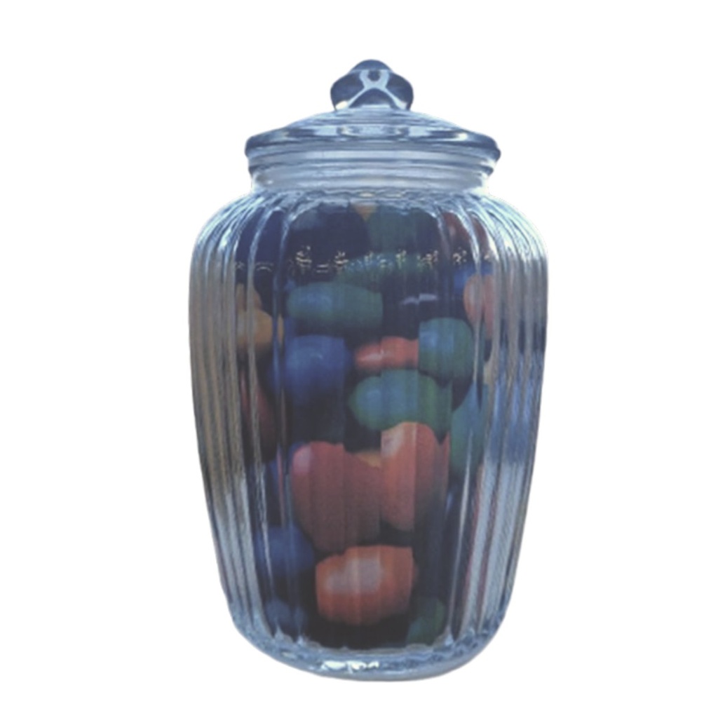 [058556] ESPECIERO DE GLOBO CON TAPA VIDRIO 2.25L - ES027B-2.25L