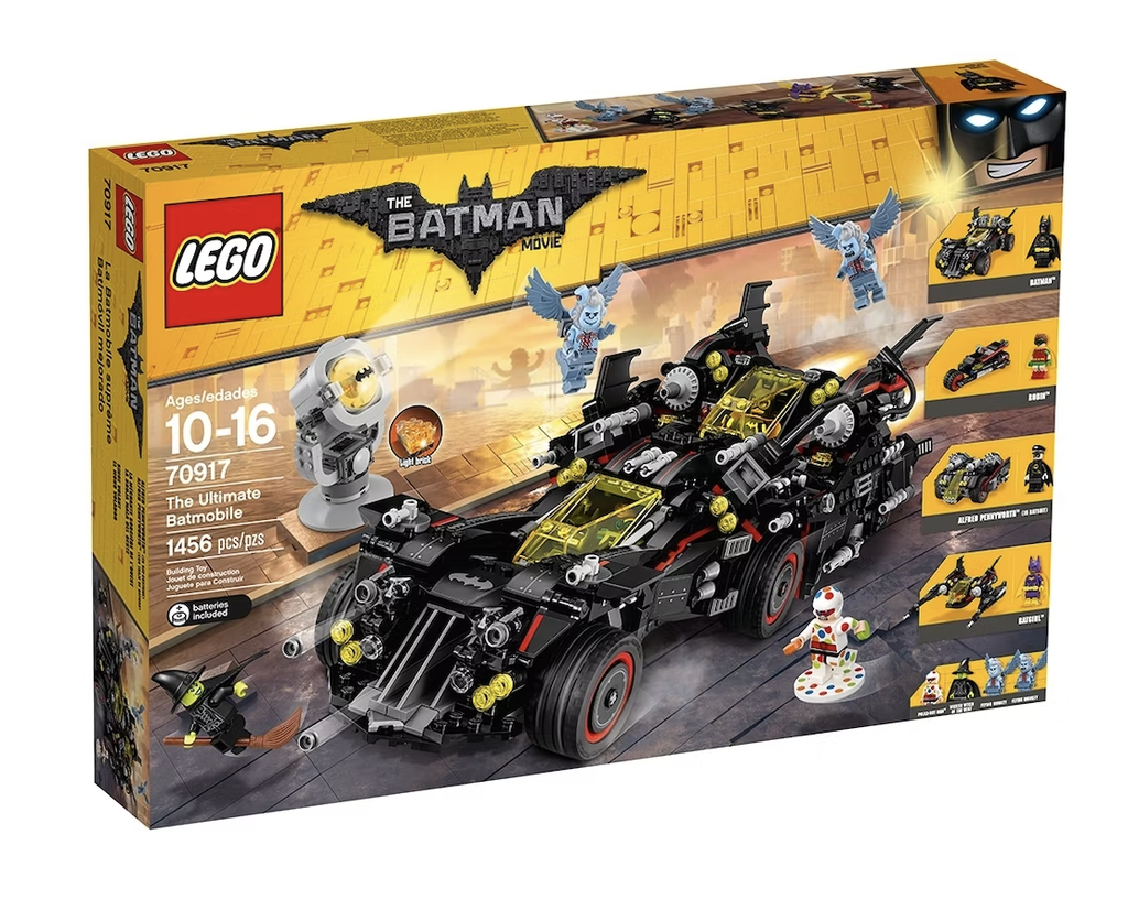 LEGO THE BATMAN MOVIE THE ULTIMATE BATMOBILE 70917