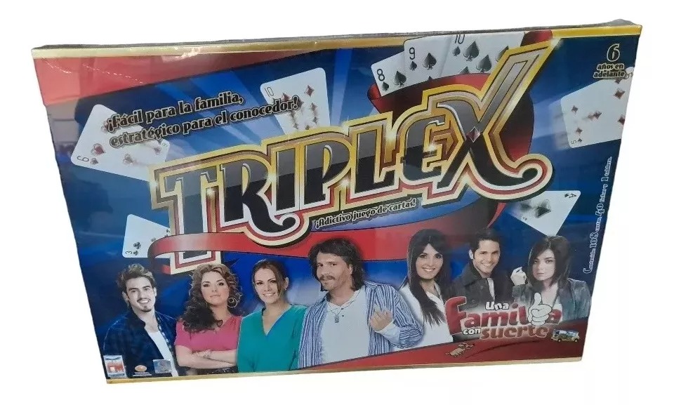 TRIPLEX JUEGO UNA FAMILIA CON SUERTE #720