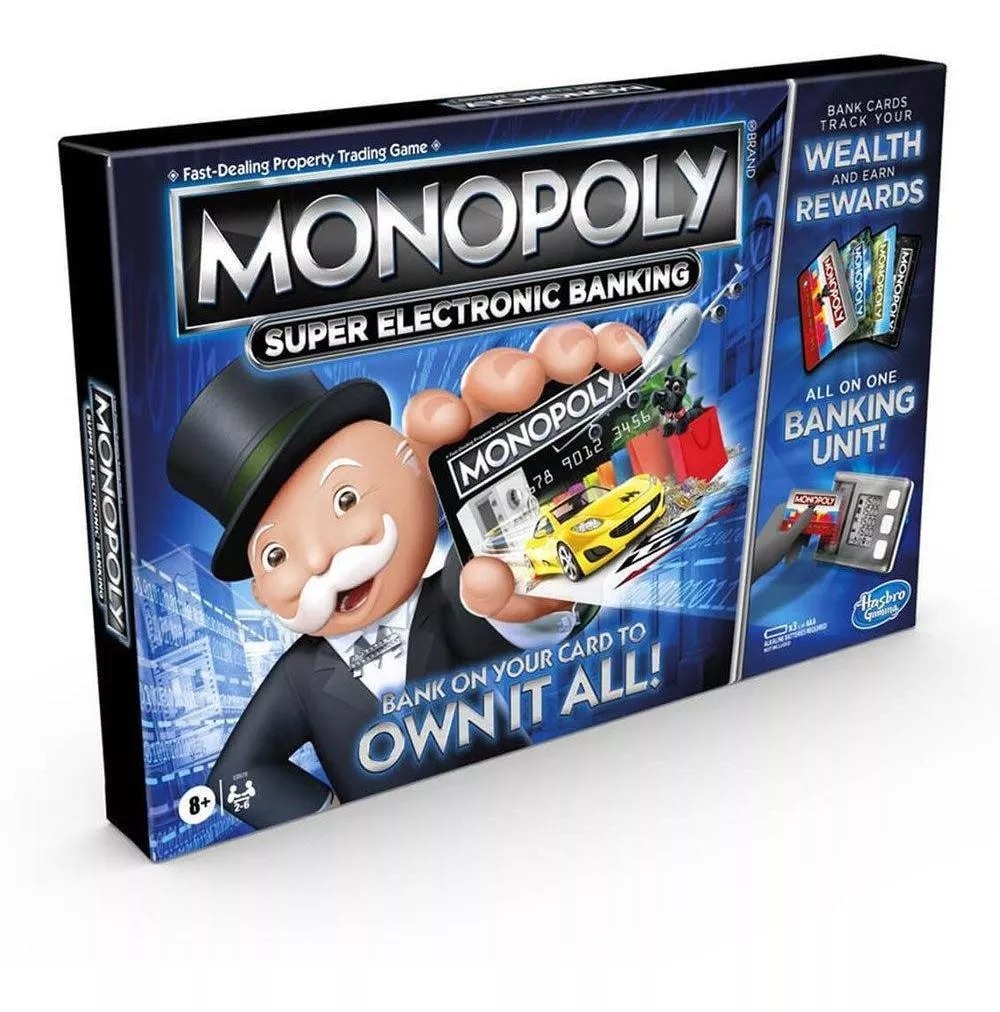 [058599] MONOPOLY SÚPER BANCO ELECTRÓNICO - E8978