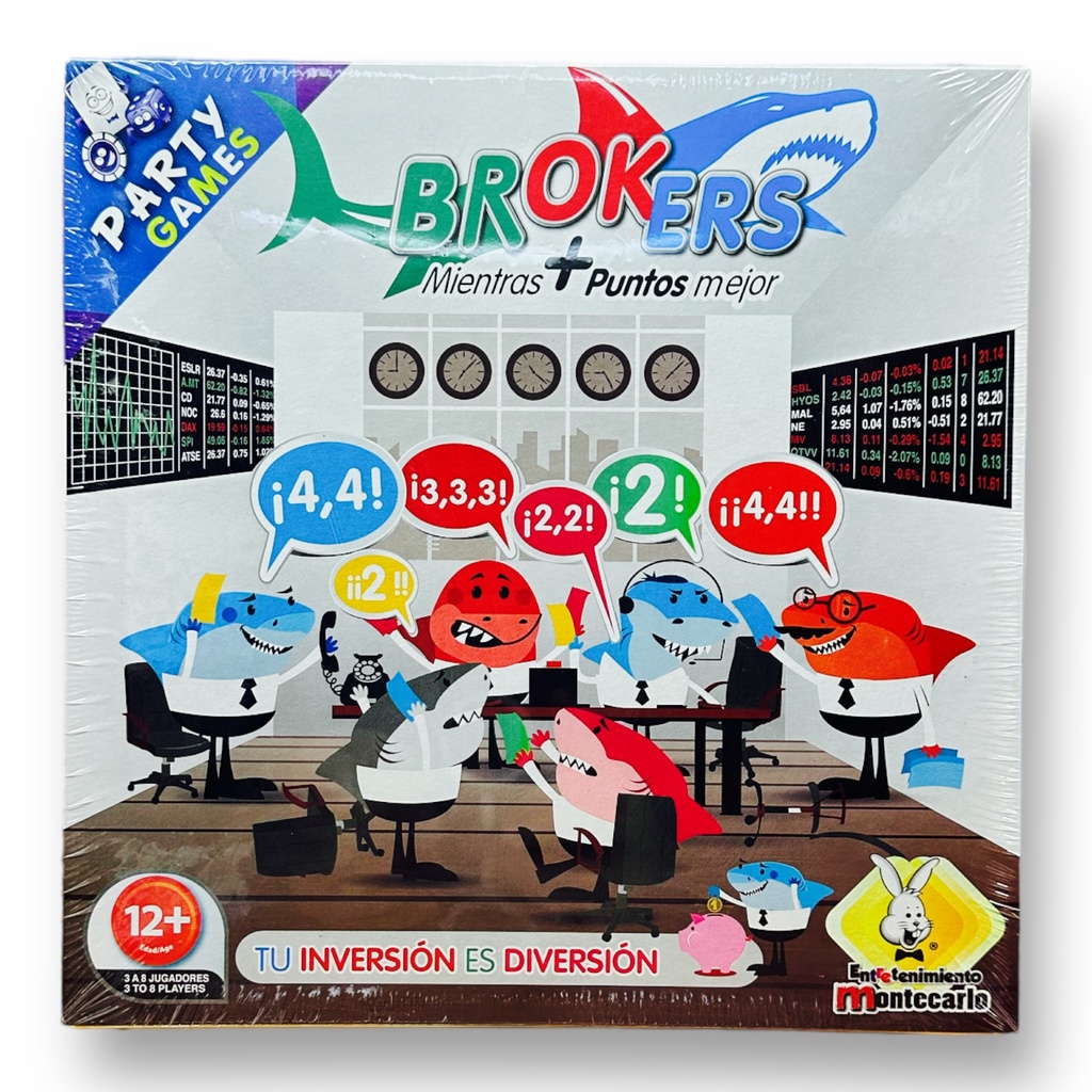 MONTECARLO JUEGO DE CARTAS BROKERS #1104