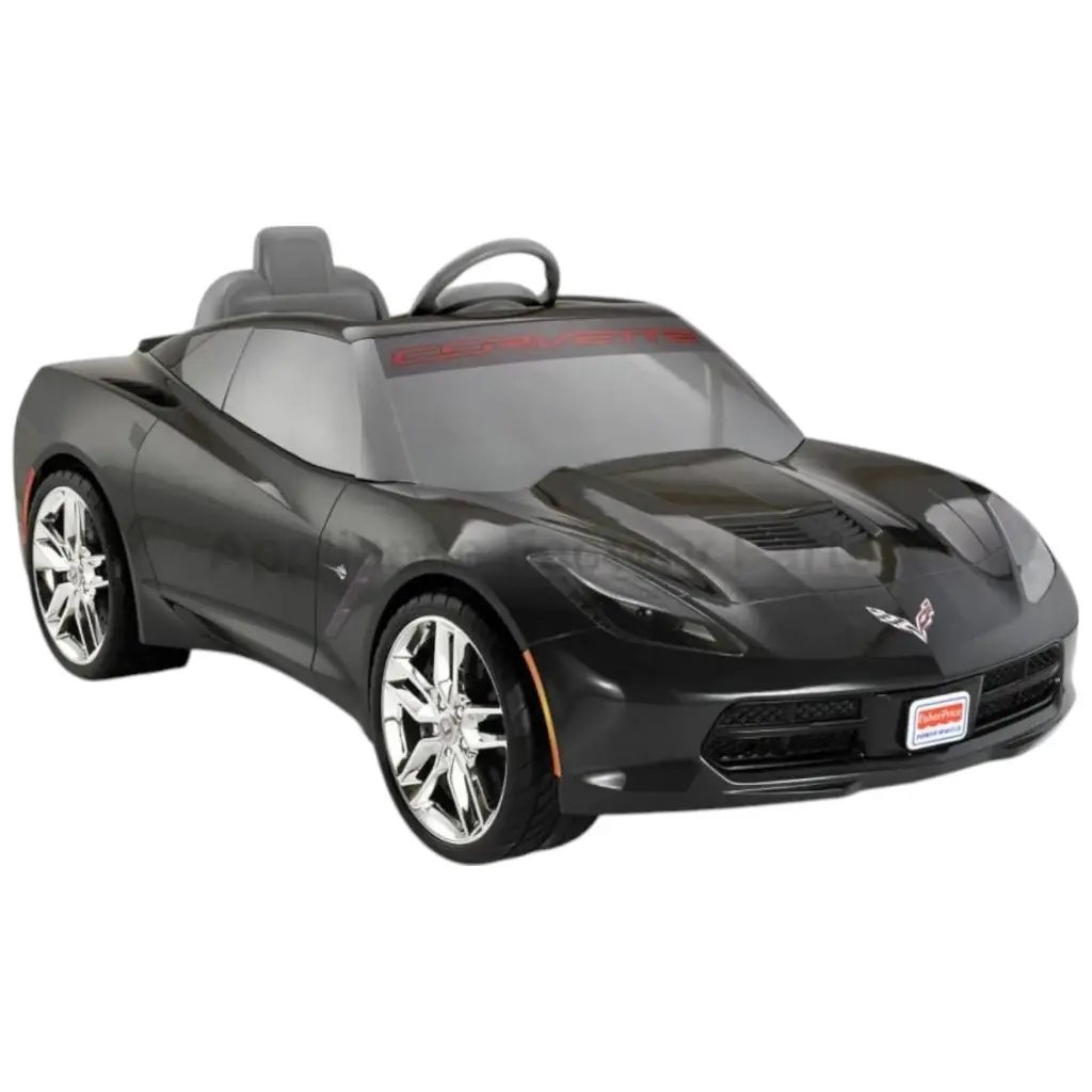 F-P POWER WHEELS CORVETTE NEGRO - BGW46