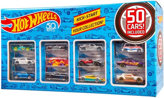 PAQUETE DE 50 AUTOS HOT WHEELS No CGN22
