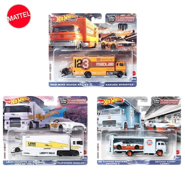 [059512] HW TEAM TRANSPORT 1:64 SURTIDO - FLF56