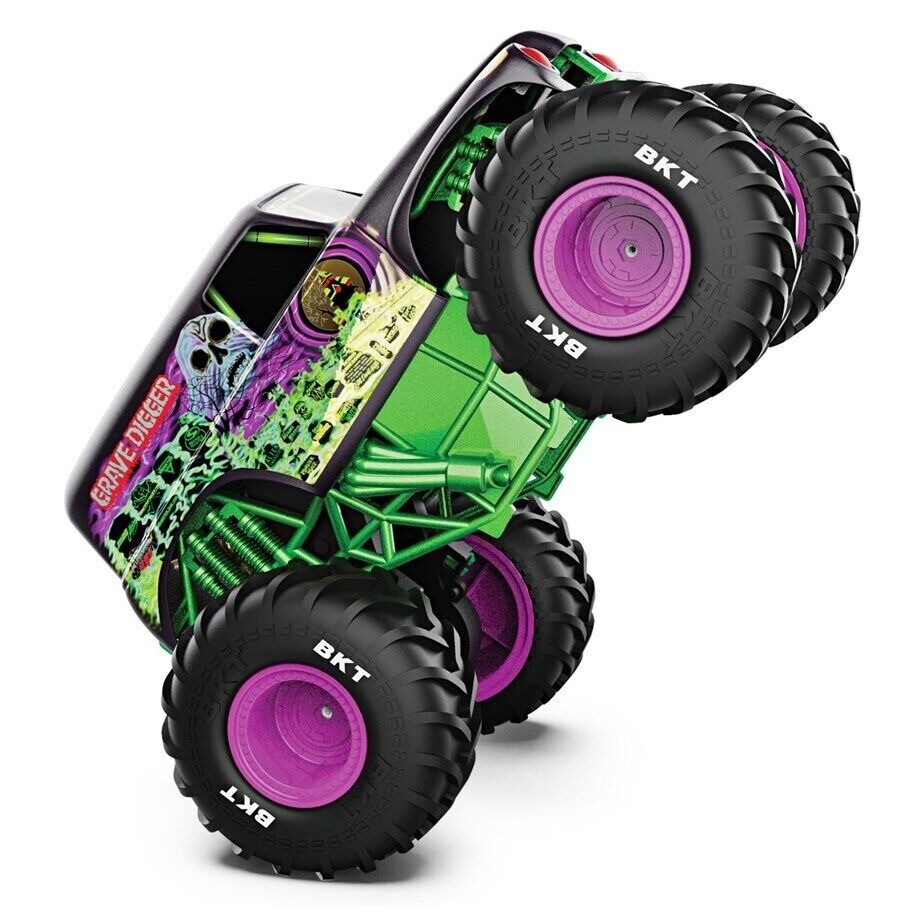 RC MONSTER JAM GRAVE DIGGER SPIN MASTER