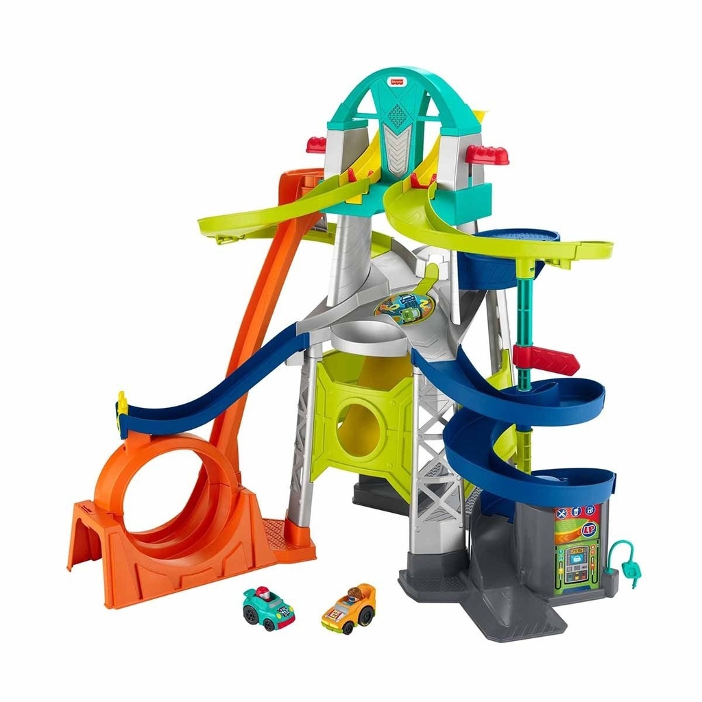 [060638] FISHER PRICE LITTLE PEOPLE GRAN PISTA CON LANZADOR - GMJ12