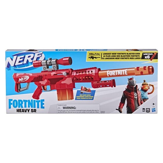 NERF FORTNITE HEAVY SR #F0928