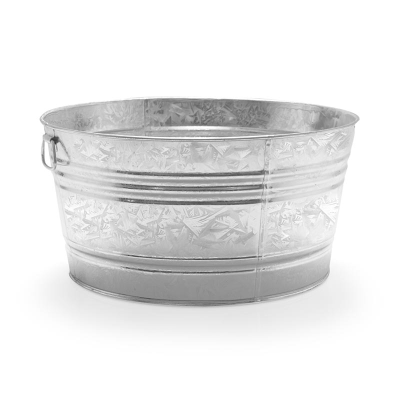 BAÑO REDONDO DE LÁMINA GALVANIZADA #2 - 2102