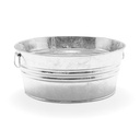 BAÑO REDONDO DE LÁMINA GALVANIZADA #00 - 2110