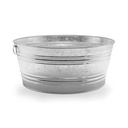 BAÑO REDONDO DE LÁMINA GALVANIZADA  #5 - 2105