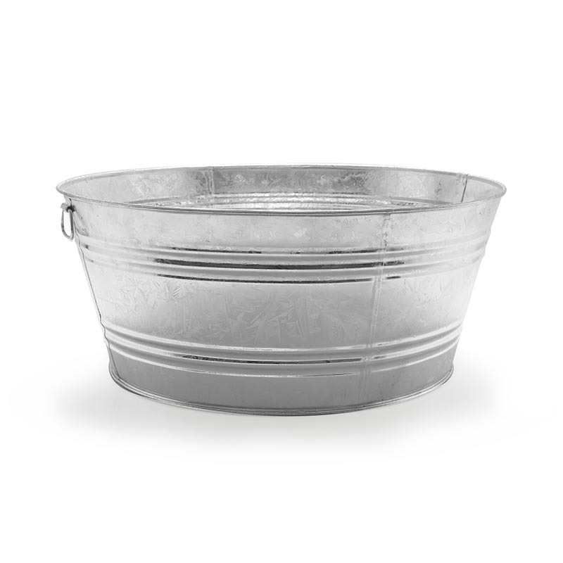 BAÑO REDONDO DE LÁMINA GALVANIZADA  #6 - 2106