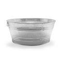 BAÑO REDONDO DE LÁMINA GALVANIZADA  #6 - 2106