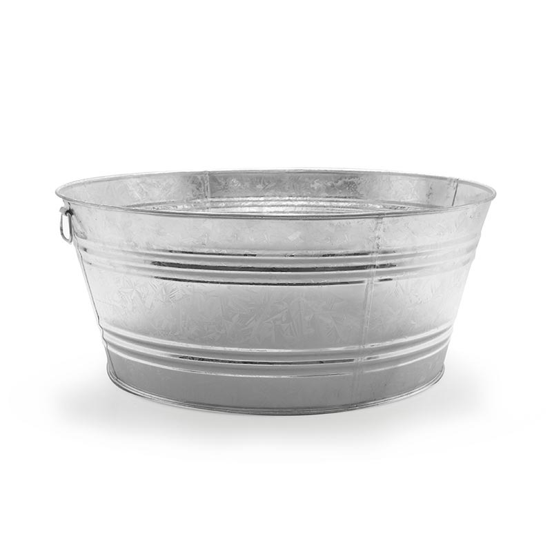 BAÑO REDONDO DE LÁMINA GALVANIZADA  #7 - 2107