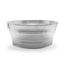 BAÑO REDONDO DE LÁMINA GALVANIZADA  #7 - 2107