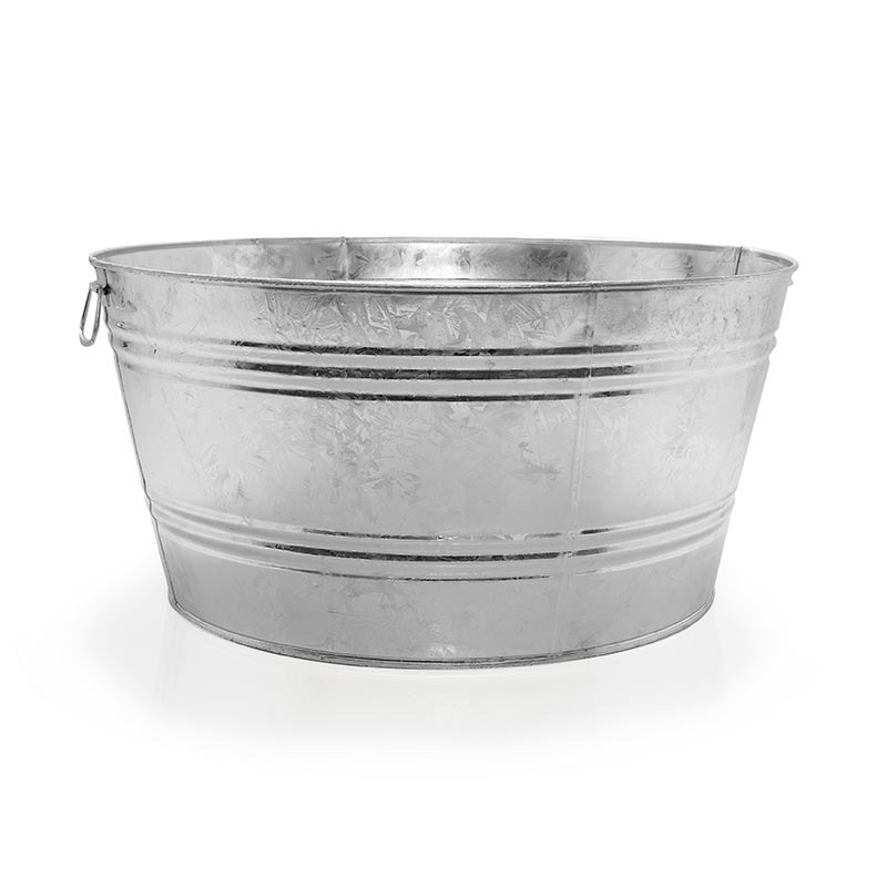 BAÑO REDONDO DE LÁMINA GALVANIZADA  #8 - 2108