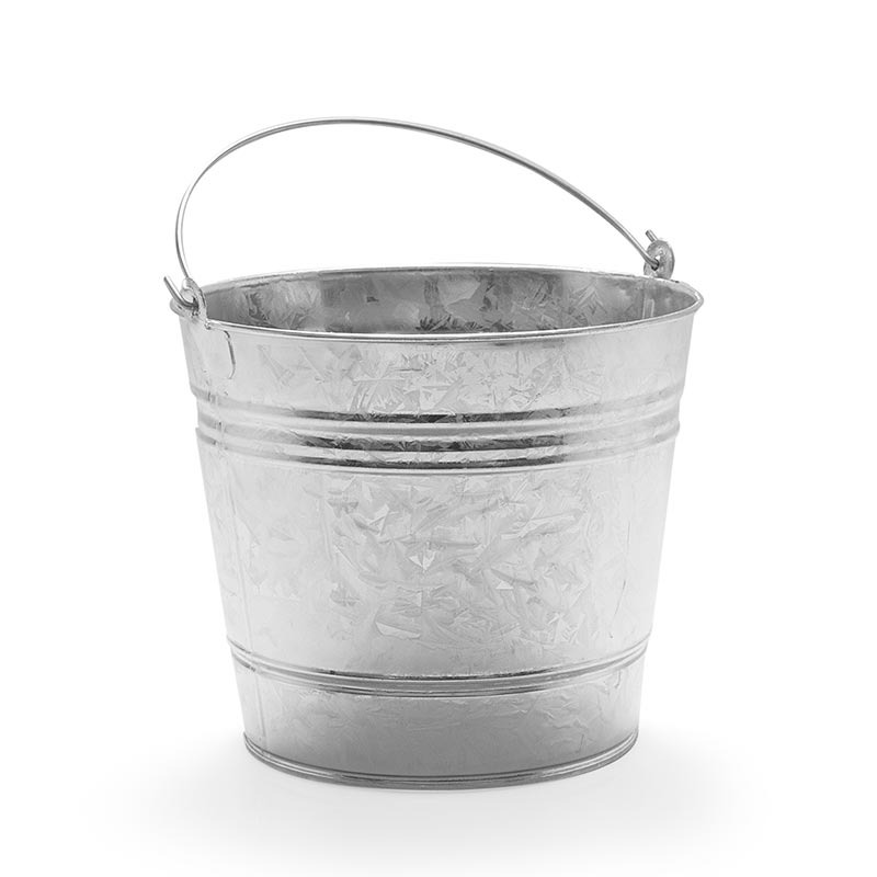 [012673] CUBETA AMERICANA DE LÁMINA GALVANIZADA #18 / 17 LITROS - 2218