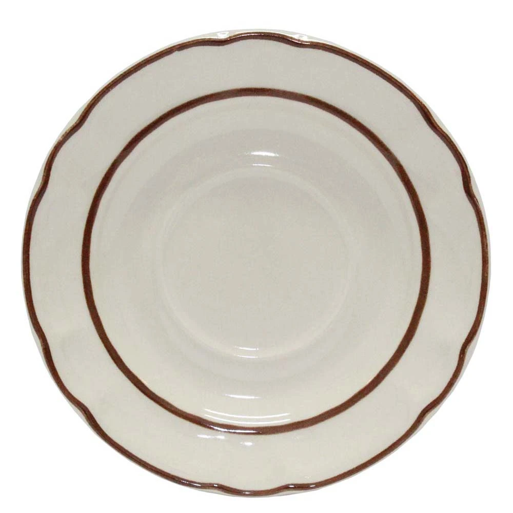 [008180] PLATO PARA TAZA 16cm FLOR DE OTOÑO - 3168