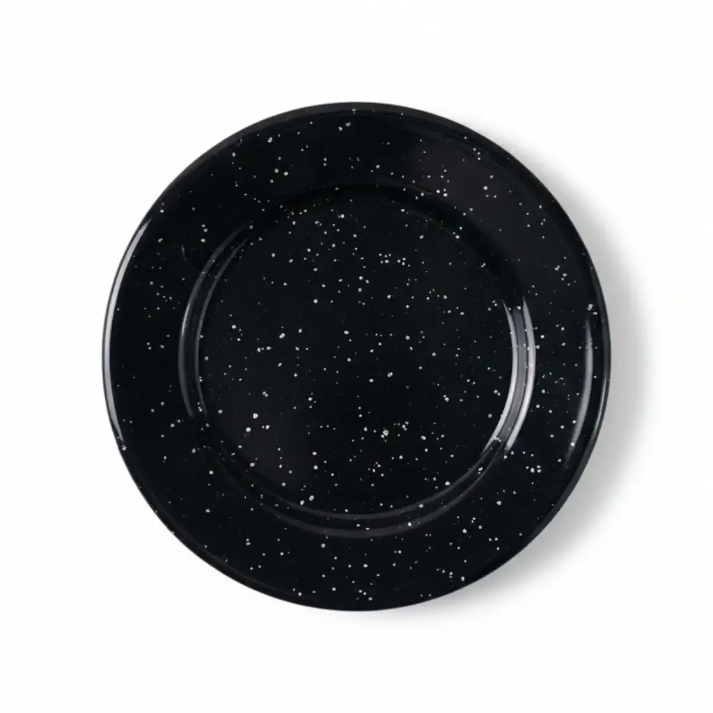 BISA PLATO LISO 20 NEGRO MOTAS