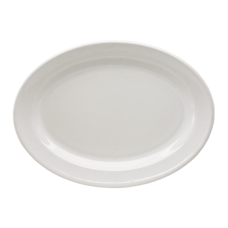 PLATO OVALADO 33cm BLANCO GLACIAL - 309047