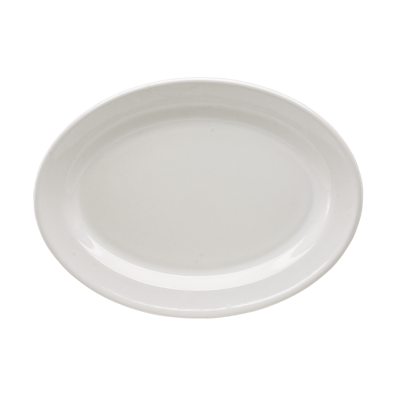 PLATO OVALADO 27cm BLANCO GLACIAL - 309048