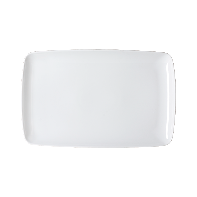 PLATO RECTANGULAR 32cm PORCELANA ELEGANCE - 301650