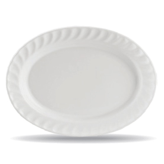 PLATO OVALADO 33cm CASABLANCA #309547