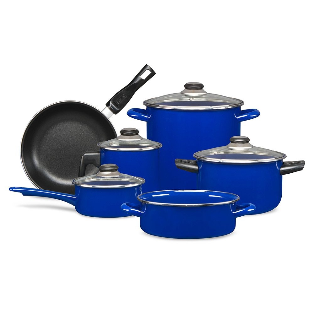 BATERIA EUROPEA 10 PZS ALBANIA AZUL TC CCC BAQ EURO CINSA No 317372