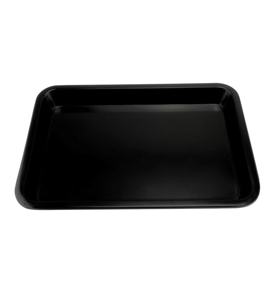 CHAROLA PROPINERA 17 x 12 cm NEGRA DE MELAMINA - 004-017-129