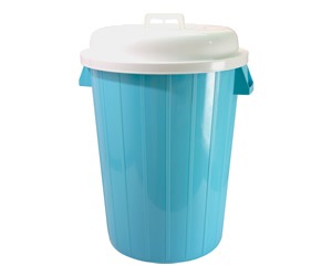 [006915] BOTE FLAMINGO CON TAPA CAP. 60L- W056